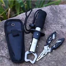 Kit 3Pcs Alicate De Pesca E Ferramentas Multifuncionais Para Os Lábios De Peixe