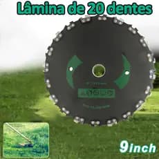 20 dentes Disco para Roçadeira em Aço de Alta Performance - Durabilidade e Eficiência para Corte de Vegetação，Motosserras a gasolina Cortadores de grama