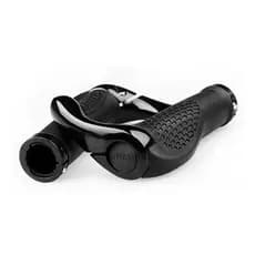 Bar End Manopla Anatomica Guidão Bike Bicicleta Preto