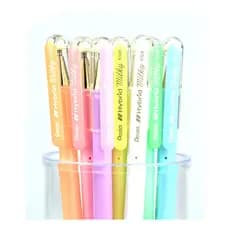 Caneta Gel Pentel Hybrid Milky Tom Pastel Lilas 0.8mm