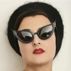 Óculos de Sol Olho de Gato, Estilo Vintage, Armação em Forma de Cobra, Multicoloridos para Mulheres, Design de Marca Ele