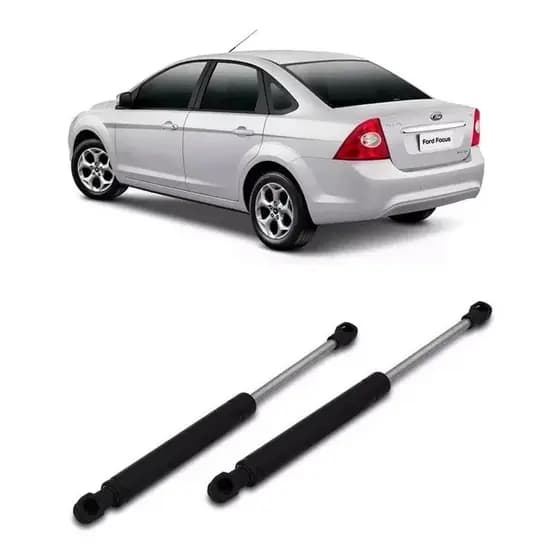 Par Amortecedor Tampa Traseira Porta Malas Focus Sedan 2009 ATÉ 2013