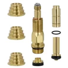 Kit Reparo Salva Registro Delta Metais Fácil 10x1 Amarelo / Brilhante