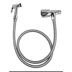 Ducha Higiênica C/ Gatilho C50 1/4 Volta Cromado Dn15 Delta Banheiro/ Lavatorio / higiene pessoal //