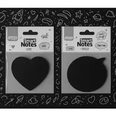 BLOCO SMART NOTES 70X70MM  - PRETO - 50FLS - 1BLOCO