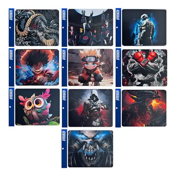 Mouse Pad Geek 22x18cm Exbom MP-2218A Base Antiderrapante Para Mouse Gamer Escritório