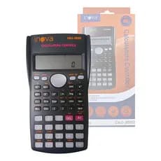 Calculadora Científica 240 Funções Com Capa 10+2 Digitos Ino- Ideal para estudo
