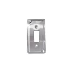 TAMPA PARA 1 INTERRUPTOR 1'' GALVANIZADA - WALE