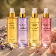 Kit 4 Body Splash victoria Lançamento Vanilla love speel pure seduction coconut