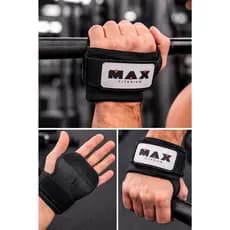 Luva Palmex Caleira Musculação Academia Eva Preto - Max