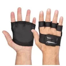 Luva para academia em neoprene Protetor de palma Masculina feminina