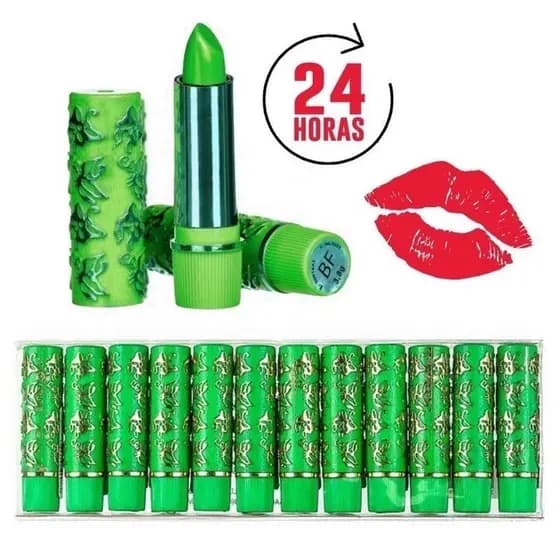Kit Batom Mágico 24 horas Verde C/12 Unidades