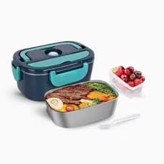 Marmita Elétrica Veicular Tomada Bivolt 110V/220V E 12V/24V - Marmita Térmica Para Comida VERDE