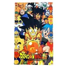 Conjunto Toalha Dragon Ball Z (Esfera do Dragão) 1 Toalha de Banho/Praia TAM- G E 1 Toalha de Mão e Boa TAM-P