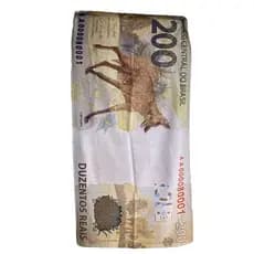Toalha de Praia/Banho De Nota 200 Reais