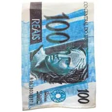 Toalha Praia/Banho Nota De 100 Grande