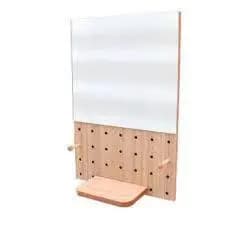 PLACA DECORATIVA COM ESPELHO 20X30