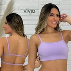 Kit 5 Top Costa Nua Fitness Sem Bojo Alcinha Academia Não Marca
