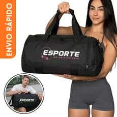 Bolsa Academia Viagem Esportiva Super Reforçada