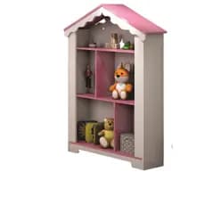 Estante Infantil Casinha Nicho Princesa MDF Quarto Menina