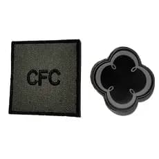 Emborrachado Trevo ou Bordado Sutache CFC Baixa Visibilidade