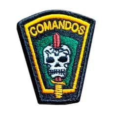 Brevê Bordado Comandos Colorido Patch Personalizado