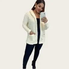 Casaco Teddy Max feminino