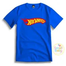 Camiseta Infantil Juvenil Unissex Hot Wheels Algodão 30.1