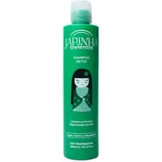 Shampoo Detox Japinha 300ml - Com Oléo de Argan, Tanino & Macadâmia