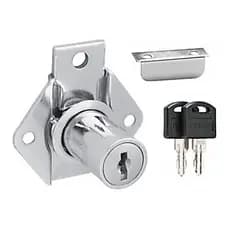 Fechadura para Gaveta e Armário 22mm/31mm com Batente Renna