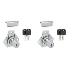 Kit 12 Fechaduras para Gaveta 22mm/31mm com Batente Renna