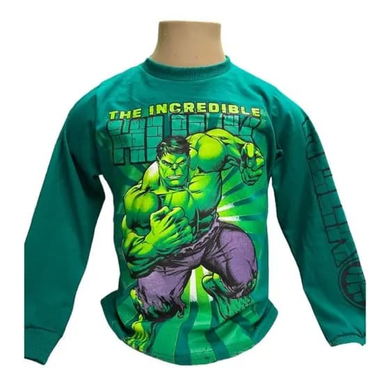 Camiseta infantil manga longa Personagem