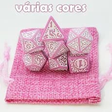 Dados de Teste Padrão Digitais em Material Acrílico, Jogo de Tabuleiro para DND Pathfinder D&D e RPG Magic The Gathering