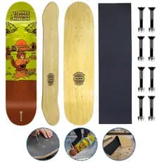 Shape Skate Marfim Cisco Com Lixa Emborrachada e Parafusos de Base Phillips Woods