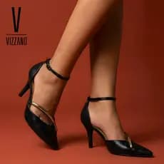 Sapato Scapin Vizzano Salto Alto 9cm