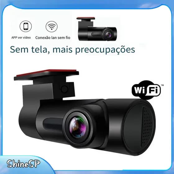Câmera Veicular Hd1080p Automotiva Carro Segurança Visão PRONTA ENTREGA