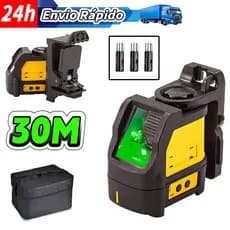 Nível Laser Profissional Nível Laser Cruz Verde Linha 30 Metros Leveler-DW088CG Nível Laser
