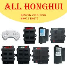 HONGHUI HH670K 701K 707K HH controlador e Controle Remoto Para Carrinho elétrico, carro de passeio infantil, carrinho elétrico HH671 HH677 Controlador de carro elétrico infantil para bebês