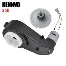 6V 12V 24V RS550 Ride On Car Gearbox Com Várias Velocidades Rotacionais , Motor De Roda Elétrica Para Carros Infantis