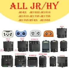 JR-RX-12V JR1738 JR1810 JR1922 Controlador de carrinho elétrico, controle remoto, transmissor carro de passeio infantil