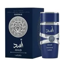 Perfume Árabe Lattafa Asad Zanzibar Masculino EDP 100ml Original