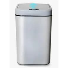 Lixeira Sensor Movimento Automático Inteligente Recarregavel Toque Cesto Lixo Casa 12/17Litros e Lixeira de Pilha AA 20L