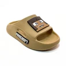 Chinelo Infantil Nuvem Slider Minecraft  Antiderrapante Confortável Escolar Passeio Ortopédico eva