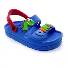 Sandália Papete Infantil Menino Dino Dinossauro Confortável e Macio Barato Resistente a Agua