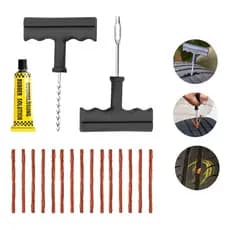 Kit Reparos Para Pneus Motos Carros Com 6 13 ou 23 Peças Profissional