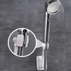 Suporte para Chuveirinho Ducha Higiênica Flexível de Mão de Parede Autoadesivo