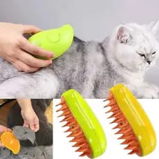 3 Em 1 Elétrica Spray Escova A Vapor Para Cães De Gato