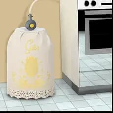 Capa Para Botijão de Gás, de Cozinha