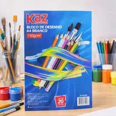 Bloco Desenho Canson Folha De Papel A4 150g 20  Folhas