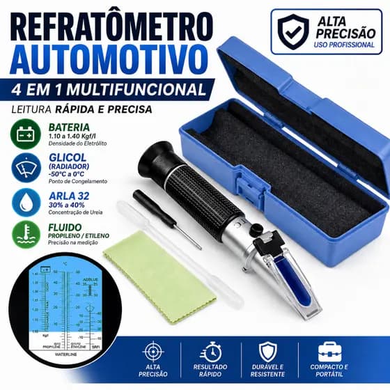 Refratometro Bateria Automotiva